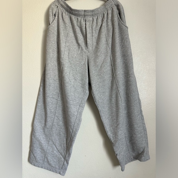 John Blair® Supreme Fleece Stitched-Crease Sweatpants Size 2XL Light Gray - Picture 1 of 13